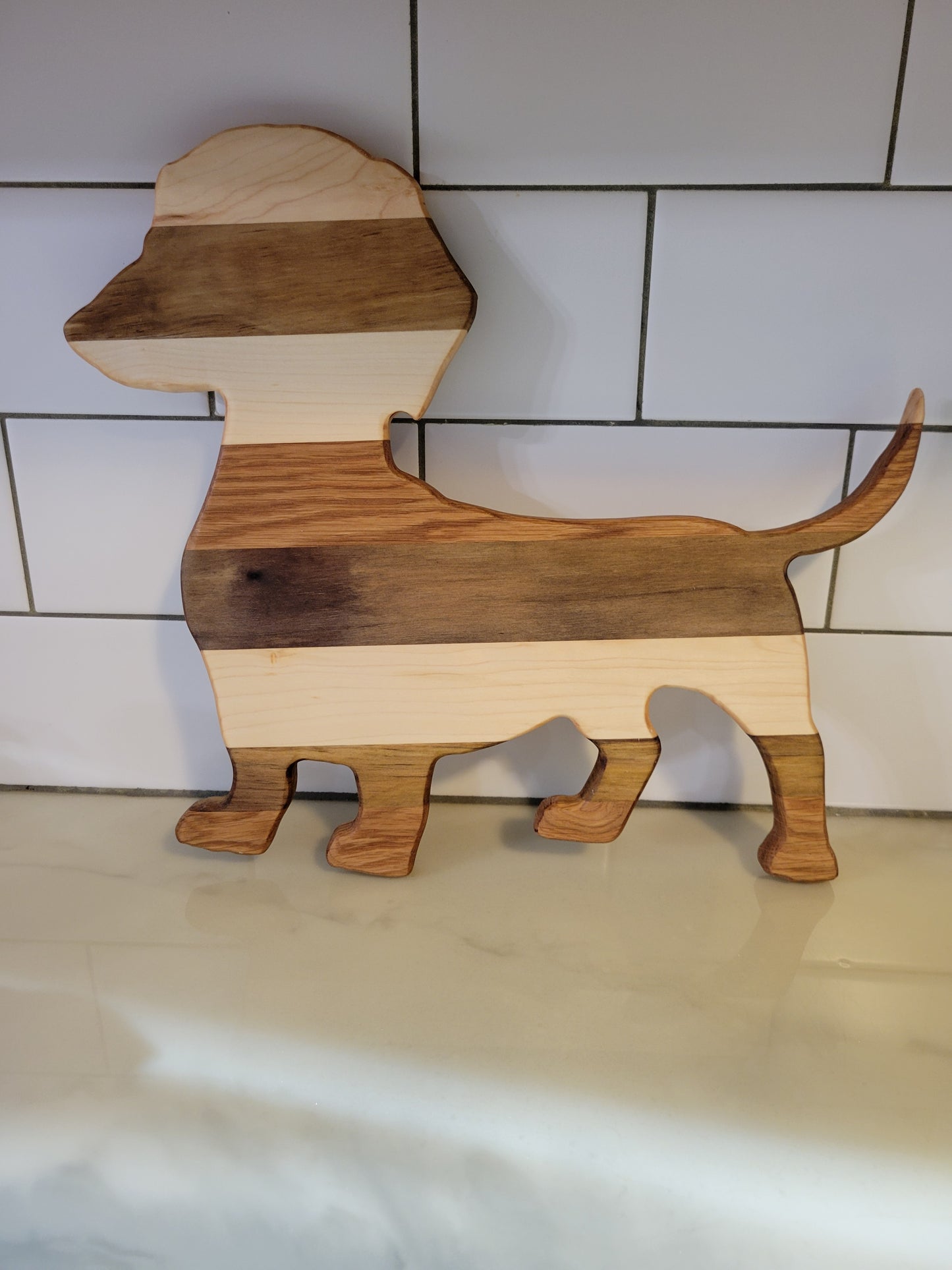 Dachshund Dog charcuterie board (Weiner Dog)