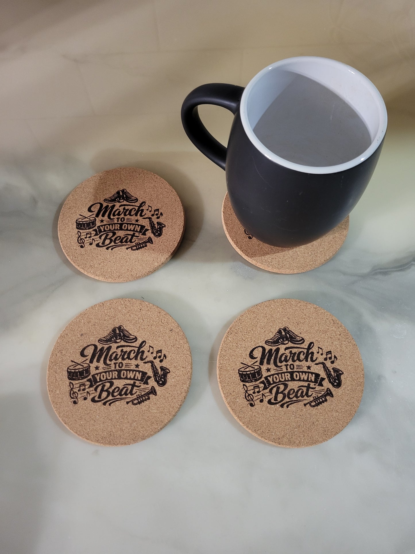 Themed Cork Coaster
