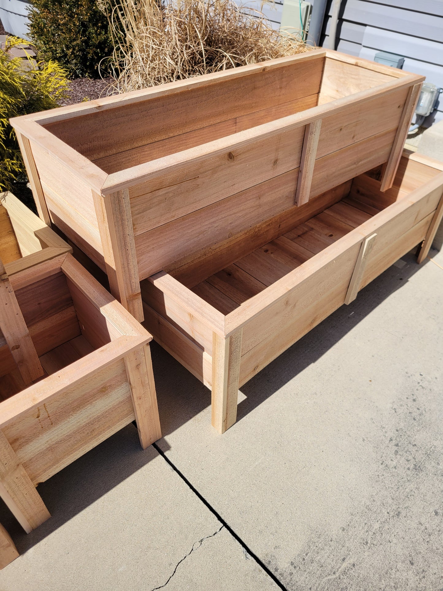 4ft cedar planter Marysville oh handmade 3