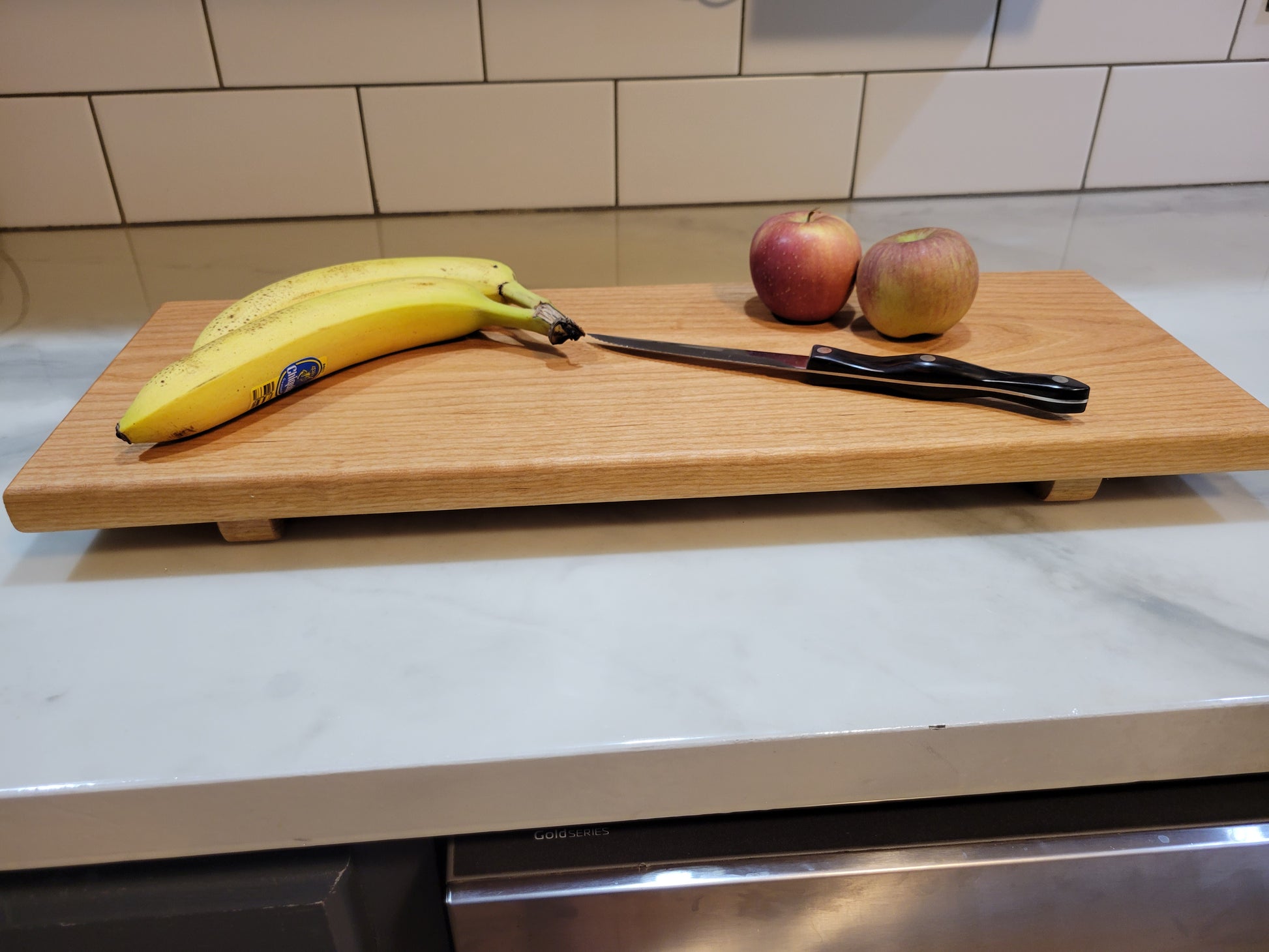 Solid Cherry Sushi Board