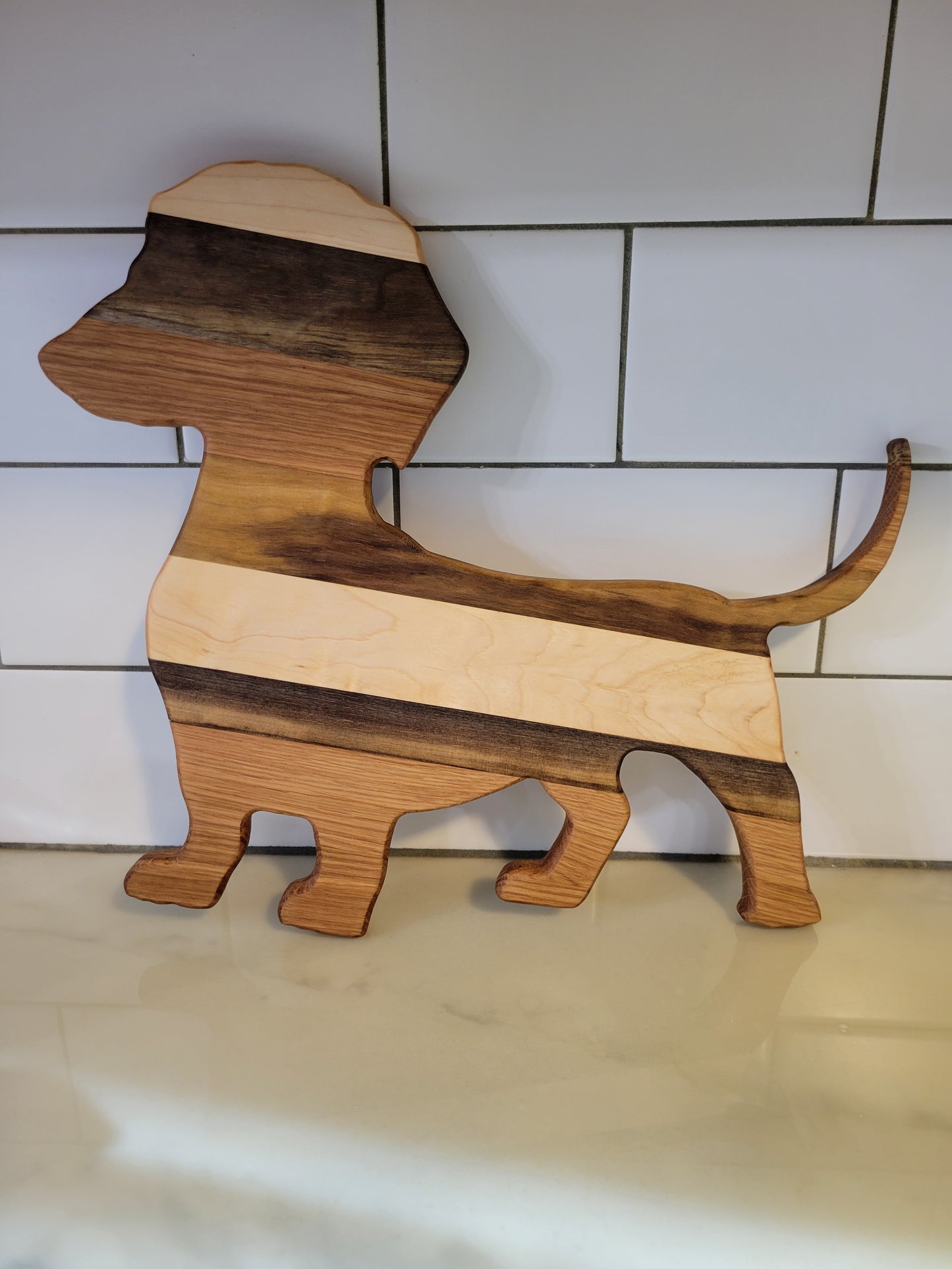 Dachshund Dog charcuterie board (Weiner Dog)
