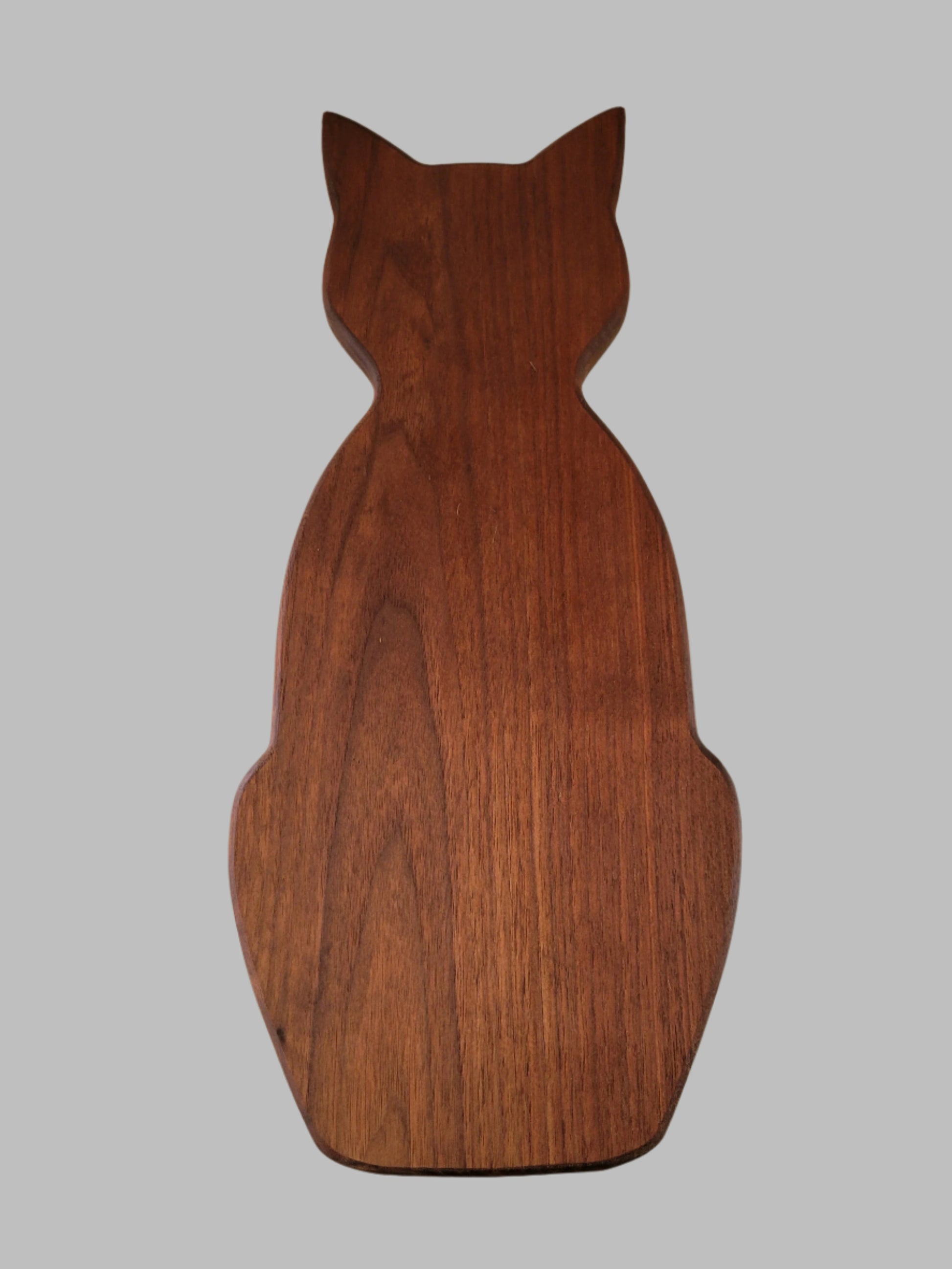 Cat Charcuterie Board - Black Walnut
