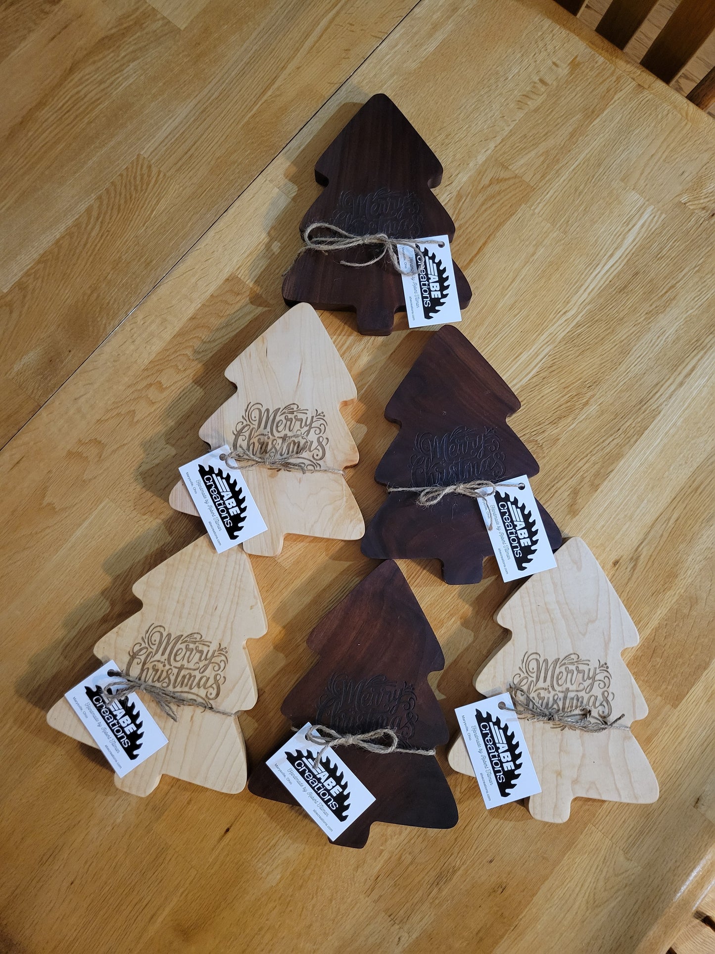 Christmas Tree Cheese Board