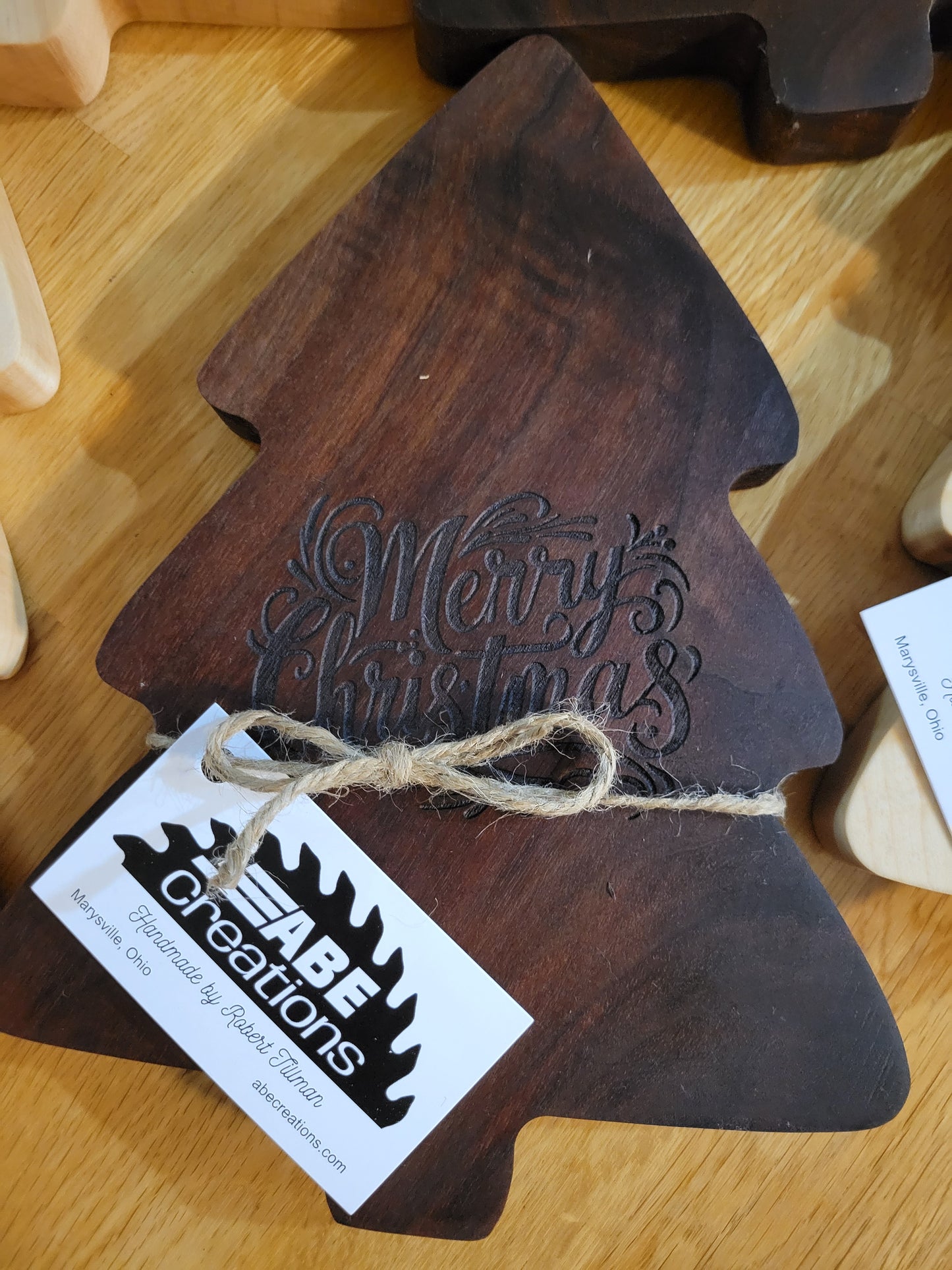 Christmas Tree Cheese Board