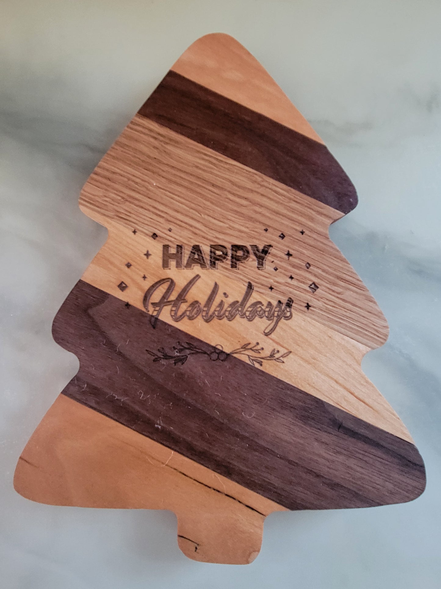 Christmas Tree Cheese Board