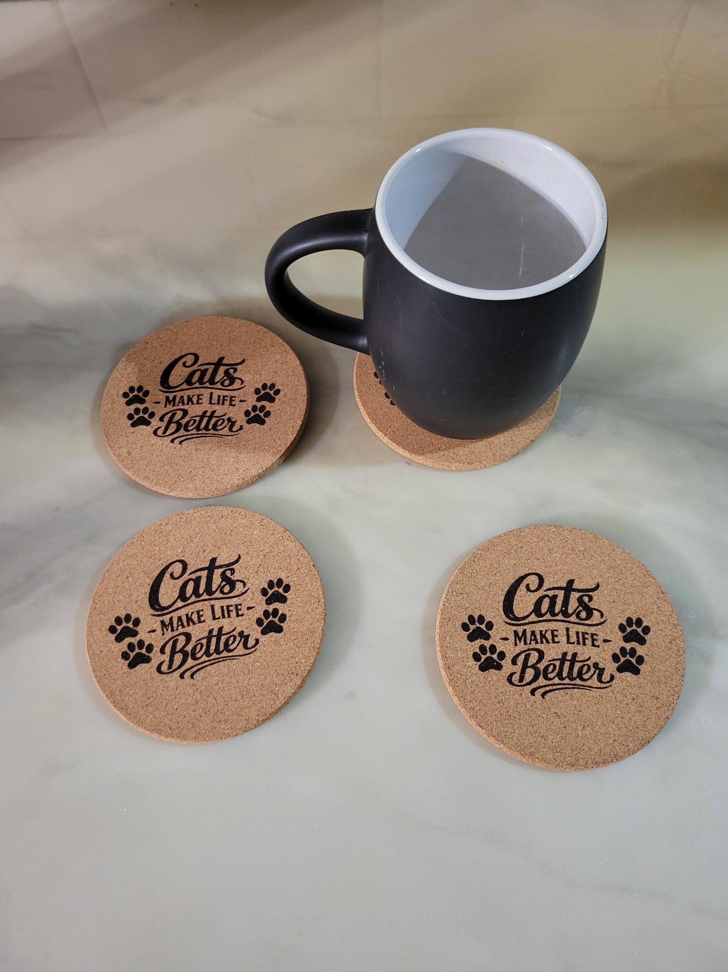 Themed Cork Coaster