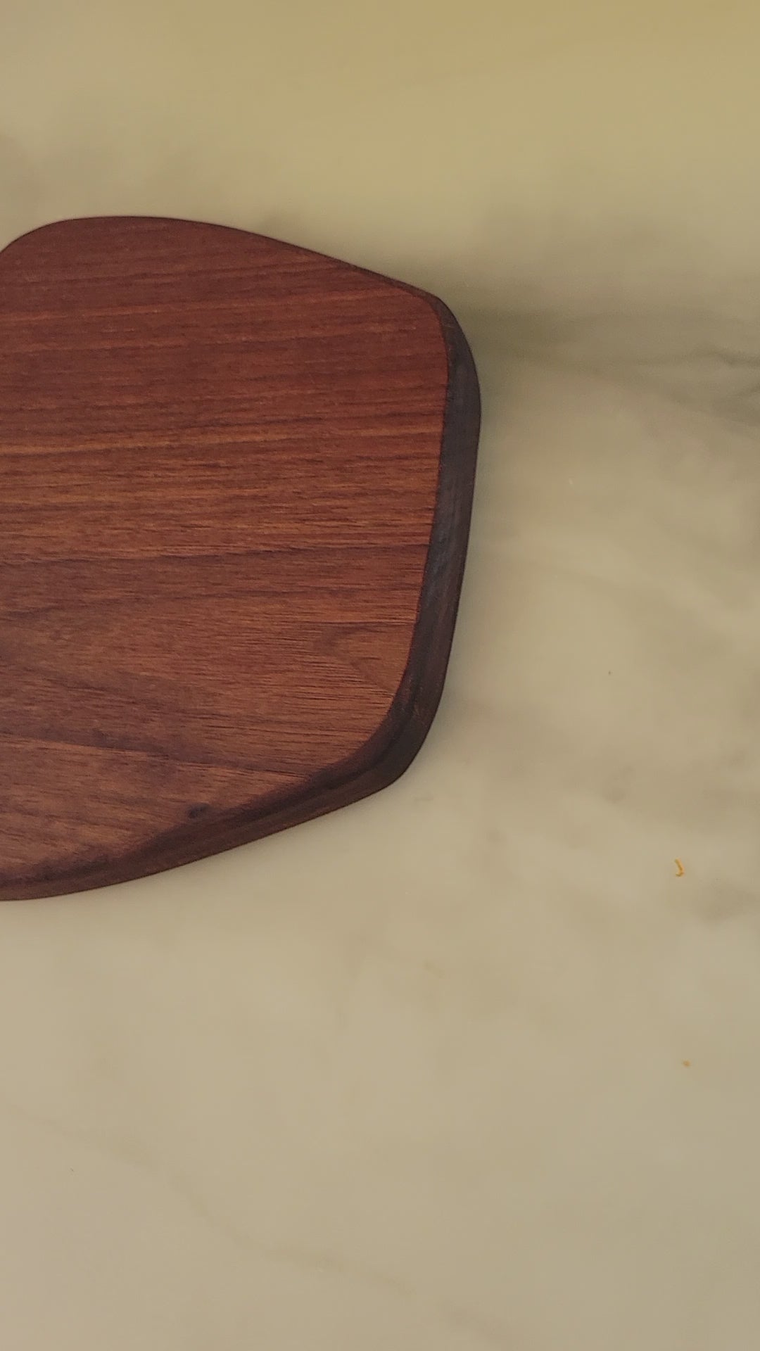 Cat Charcuterie Board - Black Walnut Video